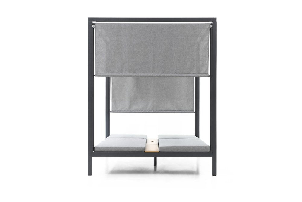 Gray Aluminum Gazebo - 64 X 64-inch