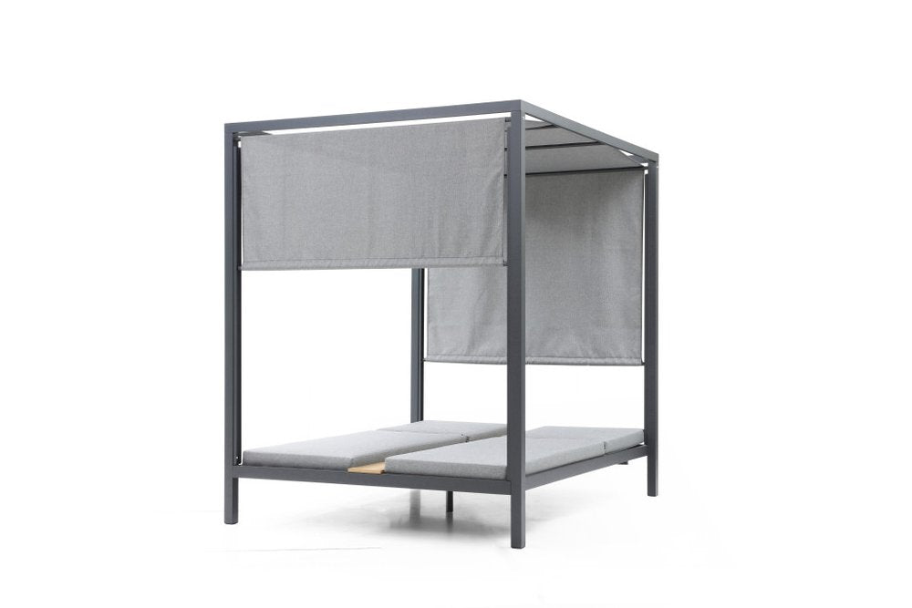 Gray Aluminum Gazebo - 64 X 64-inch