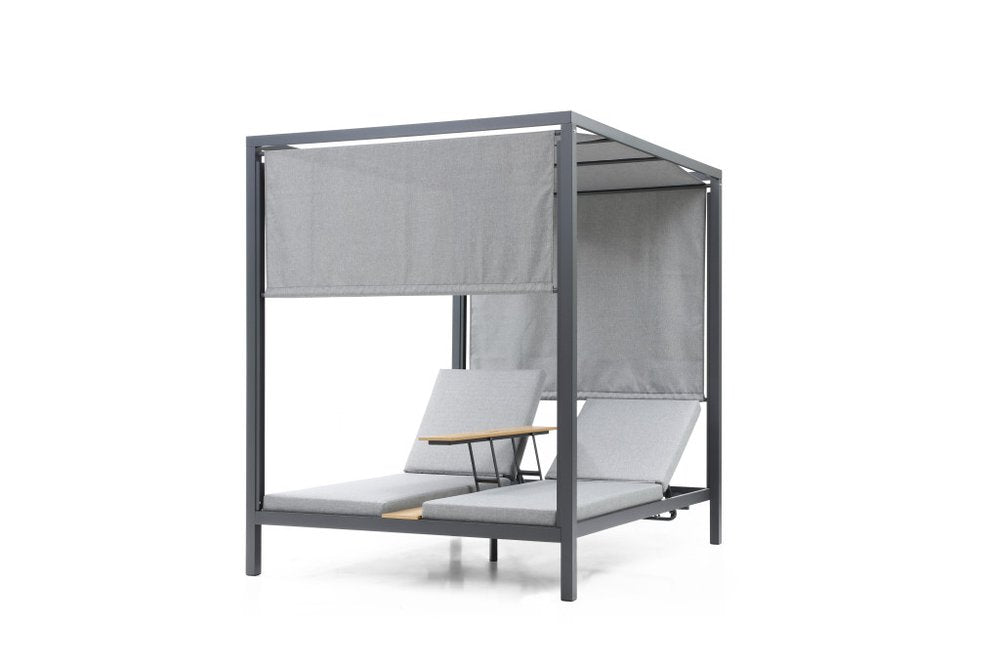 Gray Aluminum Gazebo - 64 X 64-inch