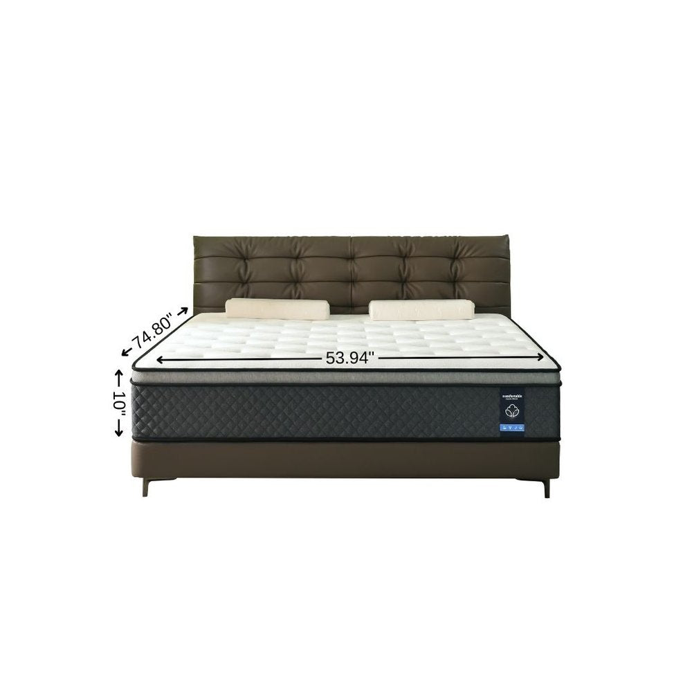 Twin Foam Medium Hybrid Mattress - 10-inch