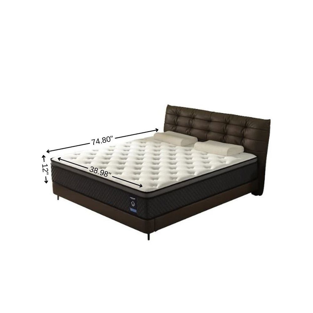 Twin Foam Medium Hybrid Mattress - 12-inch