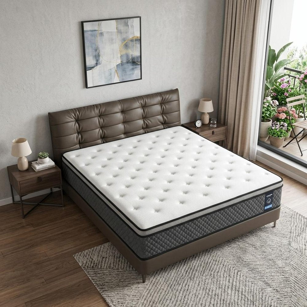 Twin Foam Medium Hybrid Mattress - 12-inch