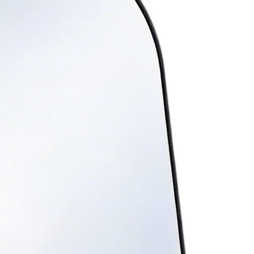 Black Aluminum Arch Freestanding and Wall Mounted Framed Full Length Mirror