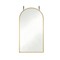 Gold Aluminum Arch Over the Door Framed Accent Mirror - 47-inch