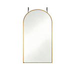 Gold Aluminum Arch Over the Door Framed Accent Mirror - 47-inch