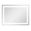 Lighted Frameless Anti Fog Bathroom Vanity Mirror - 31-inch