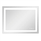 Lighted Frameless Anti Fog Bathroom Vanity Mirror - 31-inch