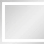 Lighted Frameless Anti Fog Bathroom Vanity Mirror - 31-inch