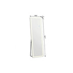 Clear Lighted Freestanding and Wall Mounted Framed Full Length Mirror - 64-inch