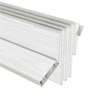 White Pvc Accordion Door - 80-inch
