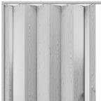 Gray Pvc Accordion Door - 80-inch