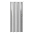Gray Pvc Accordion Door - 80-inch