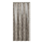 Taupe Pvc Accordion Door - 80-inch