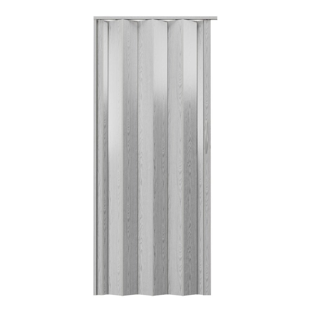 Granite Gray Pvc Accordion Door - 80-inch