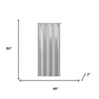 Granite Gray Pvc Accordion Door - 80-inch