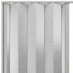 Granite Gray Pvc Accordion Door - 80-inch