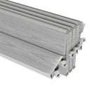 Granite Gray Pvc Accordion Door - 80-inch