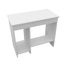 White Wood Computer Desk - 35-inch