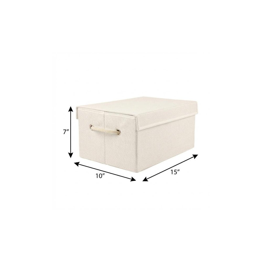 Off White Wicker Free Standing Single Door Linen Cabinet - 10-inch