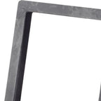 Gray Metal One Tier Bookcase - 30-inch