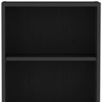Black Wood Wall Mounted China Cabinet - 21-inch