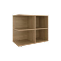 Natural Wood Sideboard - 24-inch