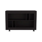 White Wood Two Tier Bookcase - 25-inch