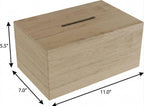 Brown Solid Wood Bathroom Storage Furniture Set - 7-inch