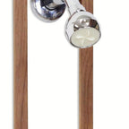 Brown Solid Wood Bathroom Storage Furniture Set - 5-inch