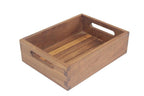 Brown Solid Wood Bathroom Storage Furniture Set - 10-inch