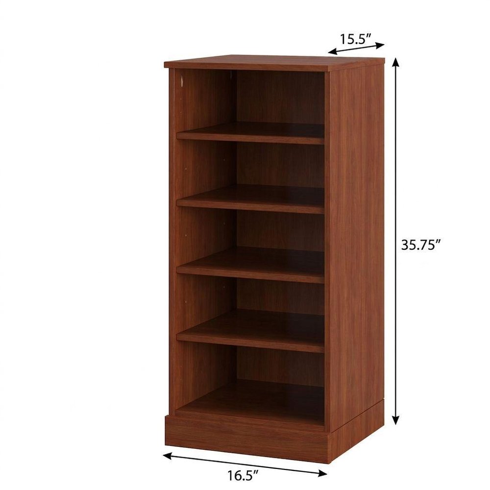 Espresso Ten Pair Solid Woodshoe Storage Cabinet