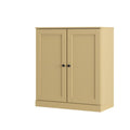 Yellow Twenty Pair Solid Woodshoe Storage Cabinet