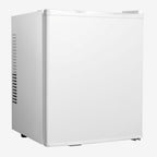 White Metal Single Compartment Can Beverage Refrigerator - 19 x 15-inch