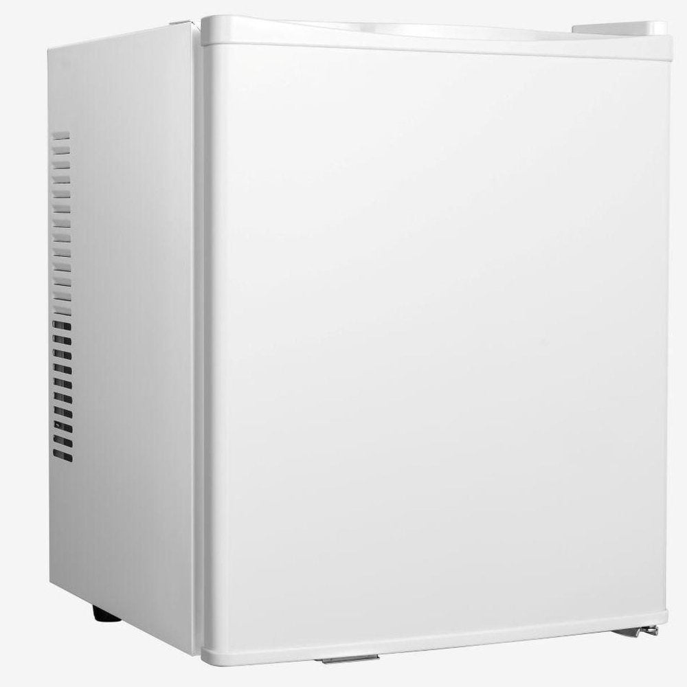 White Metal Single Compartment Can Beverage Refrigerator - 19 x 15-inch